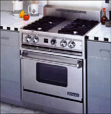 Picture of Recalled Gas Range