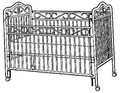 Metal Crib