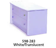 598-283 White/Translucent recalled toy box