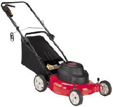Picture of Recalled Grass Bag Used On Electric Lawn Mowers