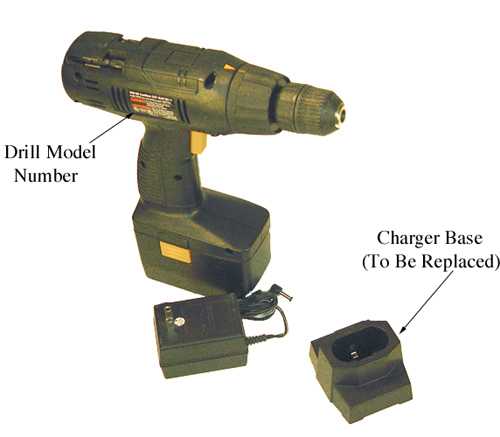 Picture of Recalled Drill Charger