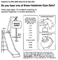 Gym Set with Pinch Points