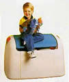 Picture of Boy Sitting on Recalled Toy Chest