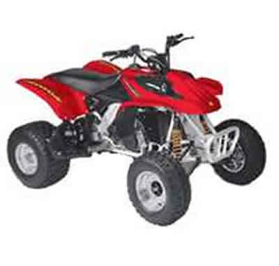 picture of recalled ATV