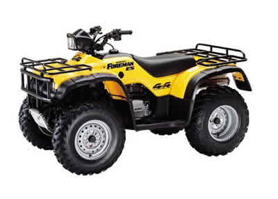 picture of recalled atv