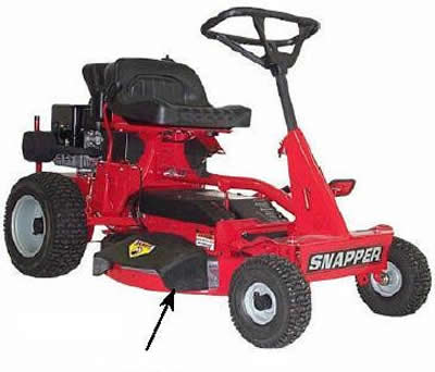 Picture of recalled Riding Lawn Mower model 281022BE