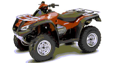 picture of recalled atv