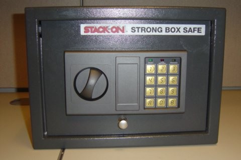 Picture of Recalled Stack-On Strong Box Safe  