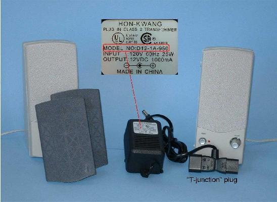 Picture of Recalled Power Adapter