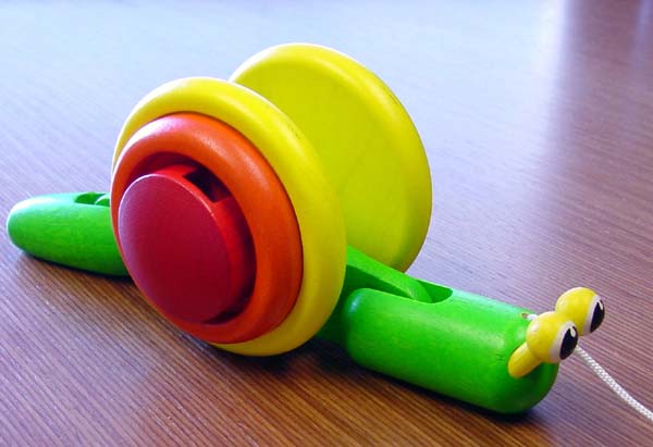 Picture of Recalled Snail Pull Toy