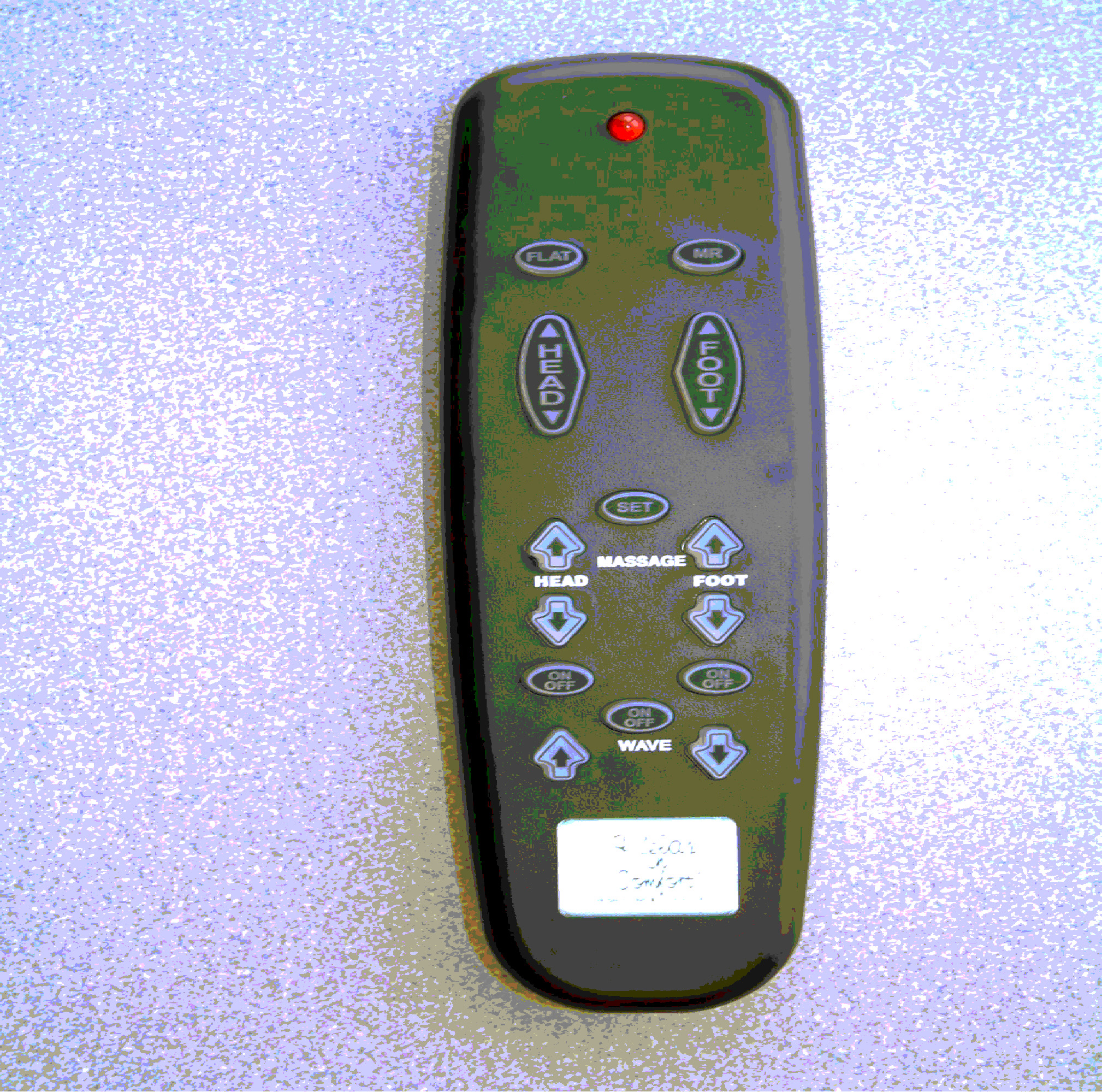 picture of recalled remote control