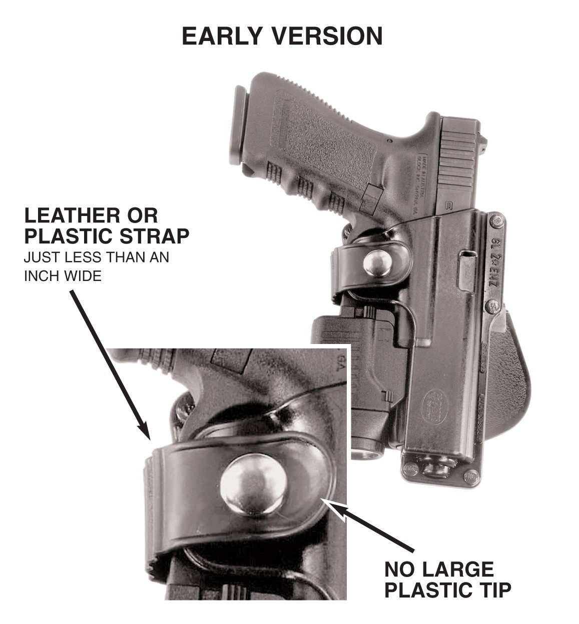 Picture of Gun Holster: Early Version
