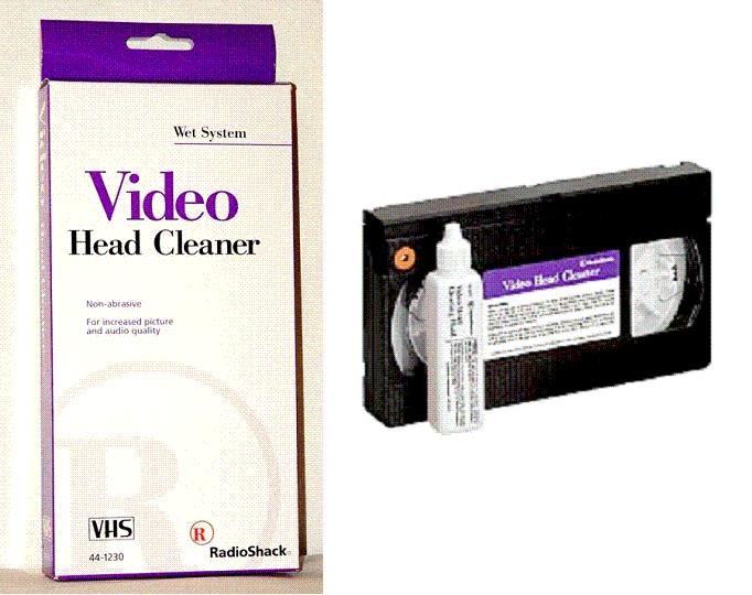 Picture of Recalled Video Head Cleaner