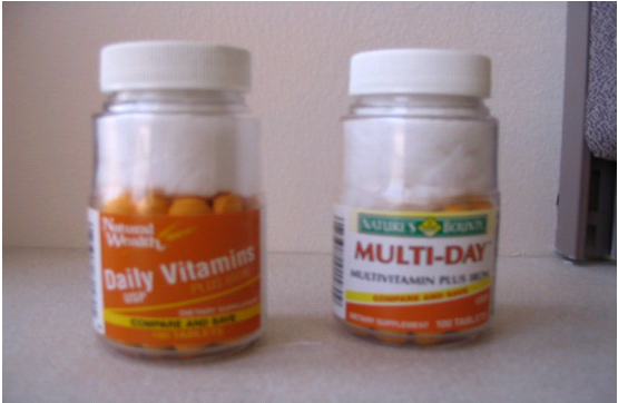 Picture of Recalled Vitamins